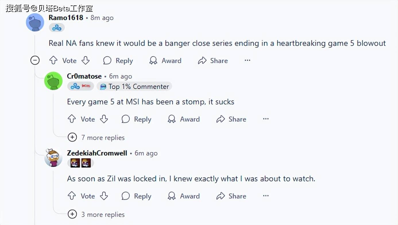 海外网友热议BLG淘汰FLY：FLY差点就3-1了！BLG是东部最弱战队